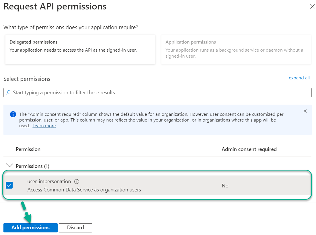 Register an App in Azure Active Directory for Dynamics 365 CE Online